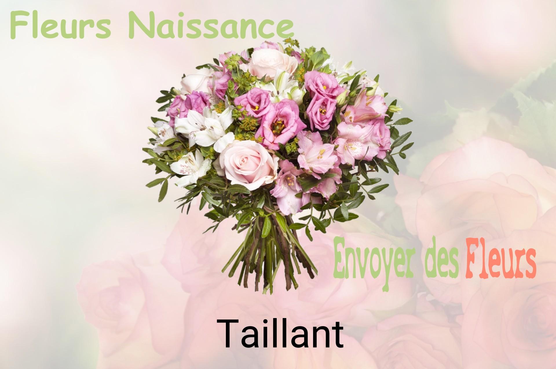 Bouquet de fleurs de naissance livré à Taillant